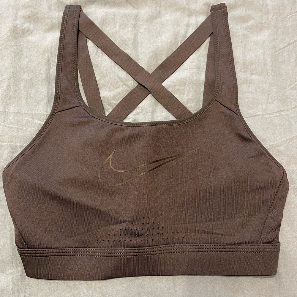 4 Nike Sports Bras, 3 black 1 gray - Picture 7 of 12